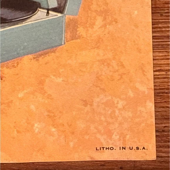 Lee Mcm Vtg 1960 Teen Go Go litho Print Mod Retro Big Eye PRINT NO STAMP Set 2 - Picture 5 of 10